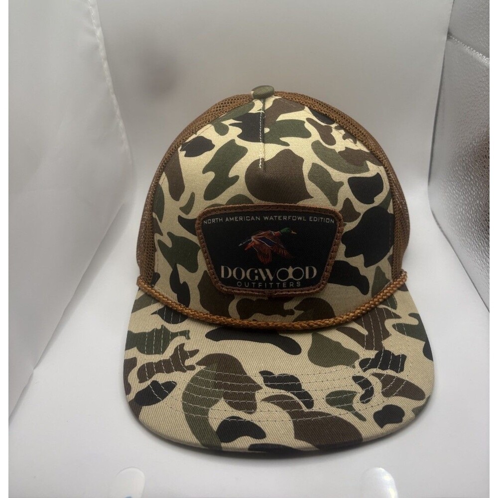 Dogwood Outfitters Duck Camo Rope OS Hat – North American Waterfowl Edition